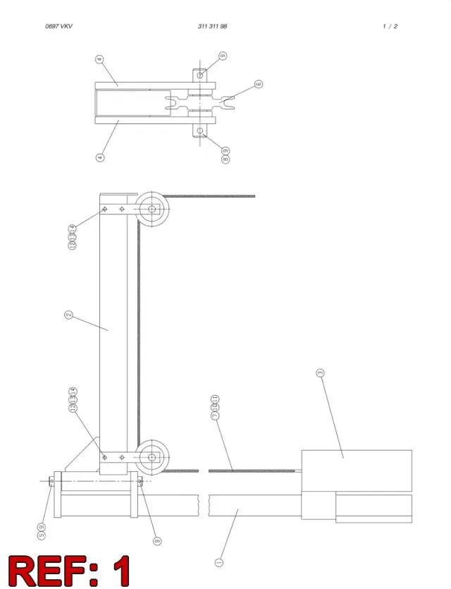 BEAM WELDING ASSY