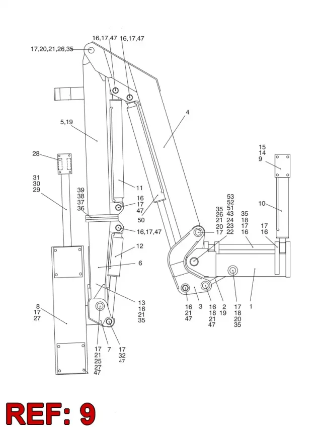 SWING REAR BRACKET