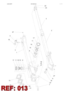Sandvik FLANSCH — technische Zeichnung