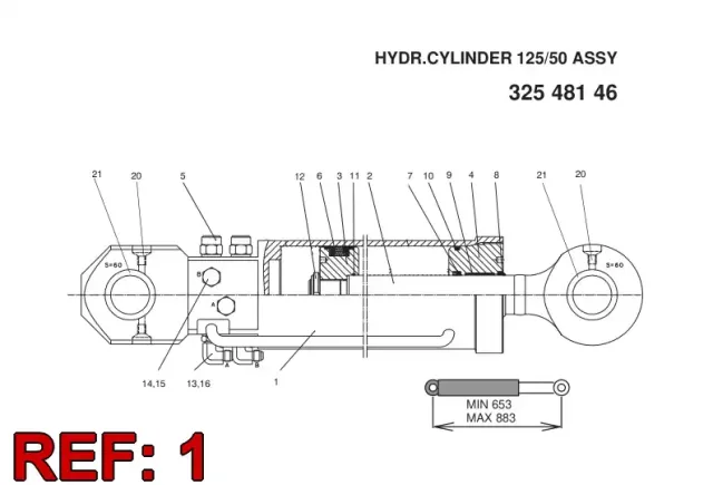 SİLİNDİR TÜPÜ D125