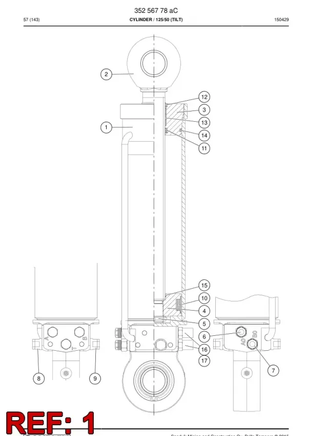SİLİNDİR TÜPÜ D125