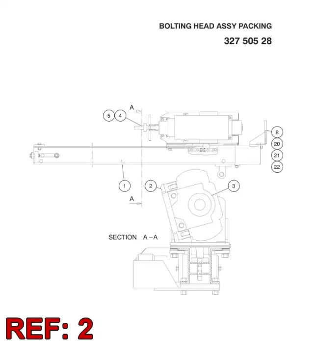 DRILL CARRIAGE ASSY