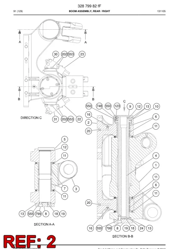 BAĞLANTI PLATE RIGHT,MACH.TB60