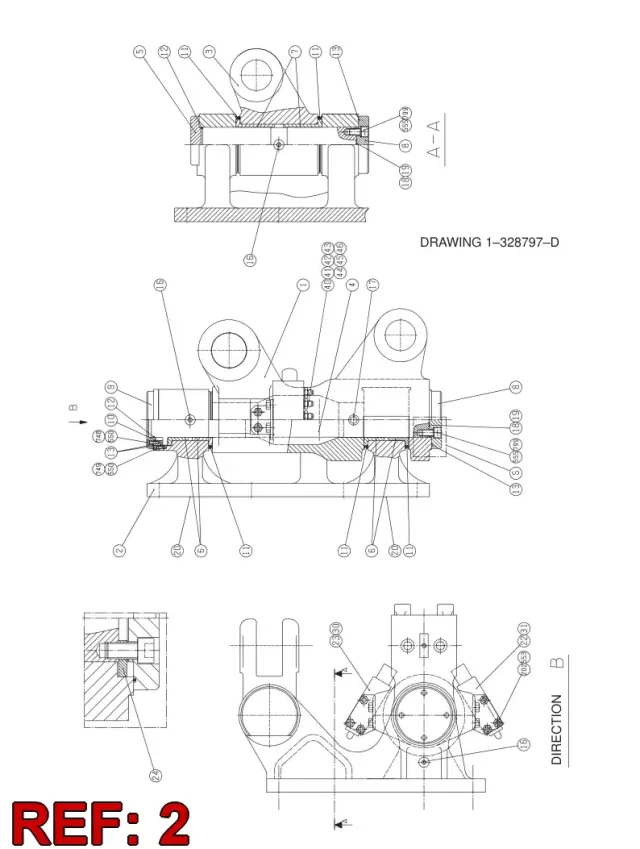 BAĞLANTI PLATE RIGHT,MACH.TB40