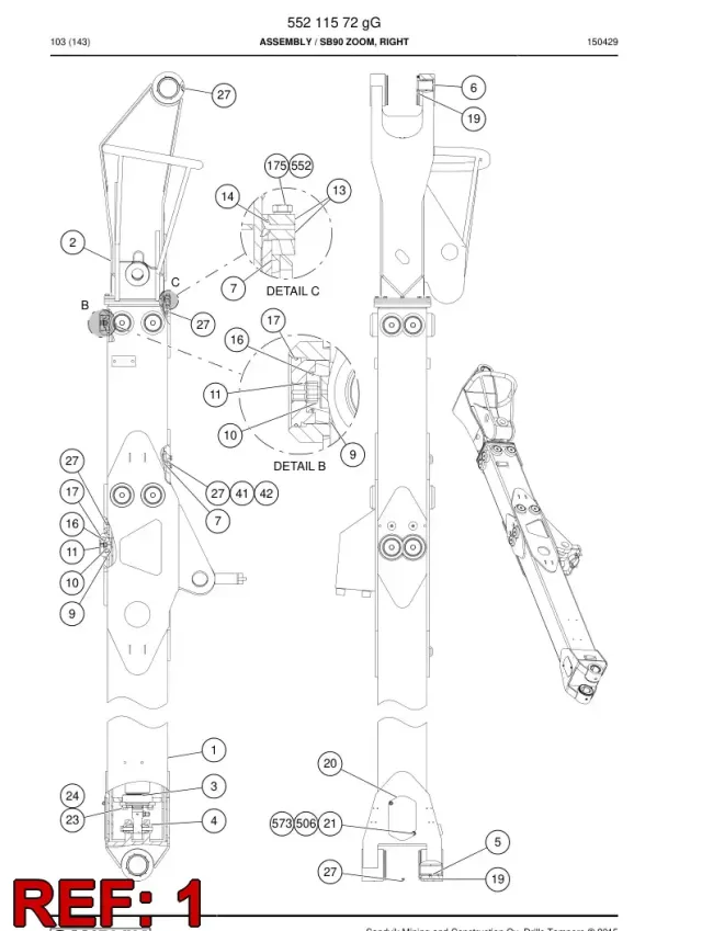 OUTER BORU MACHINING,RIGHT