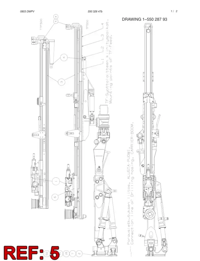 TUTUCU TRR-1(LEFT)GRB. TF500