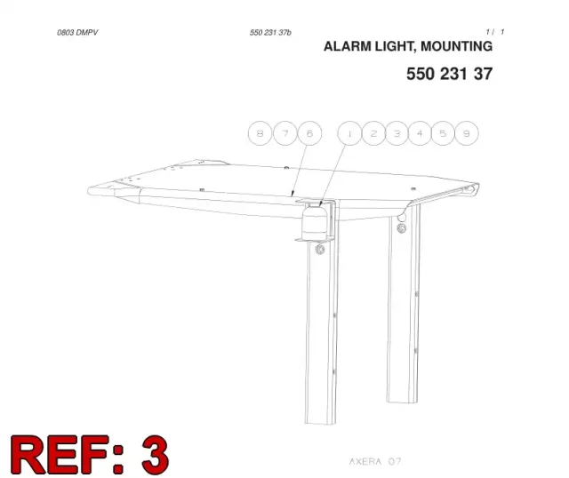 ALARM LIGHT COVER
