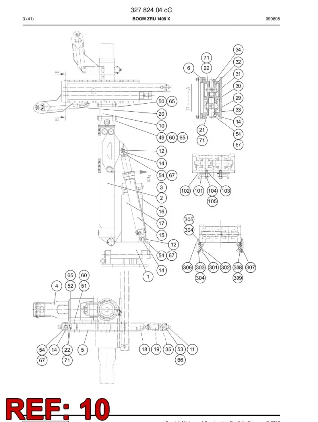 EXTENSION TUBO/MACHINING