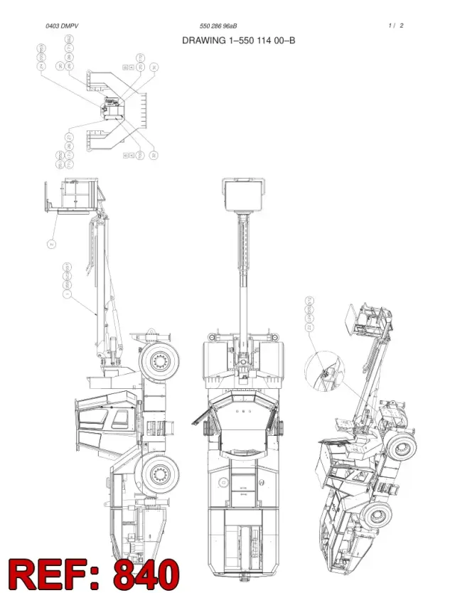 HYDR.CIRCUIT/BASKET BOOM