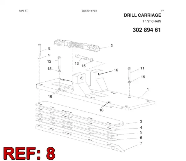 HEX.SCREW 16MM X 90MM