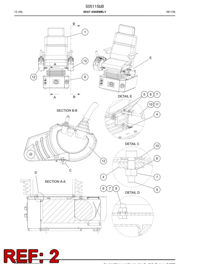 SEAT GRUBU