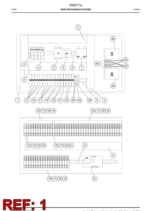 MAIN SWITCHGEAR SYSTEM