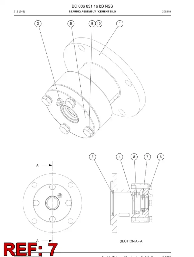 BALL THRUST BEARING