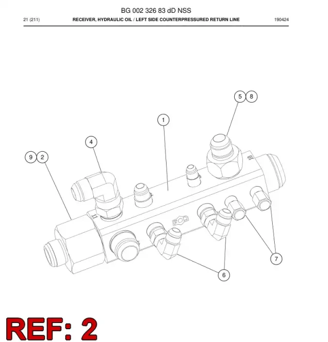 ADAPTER (HYDRAULIC)