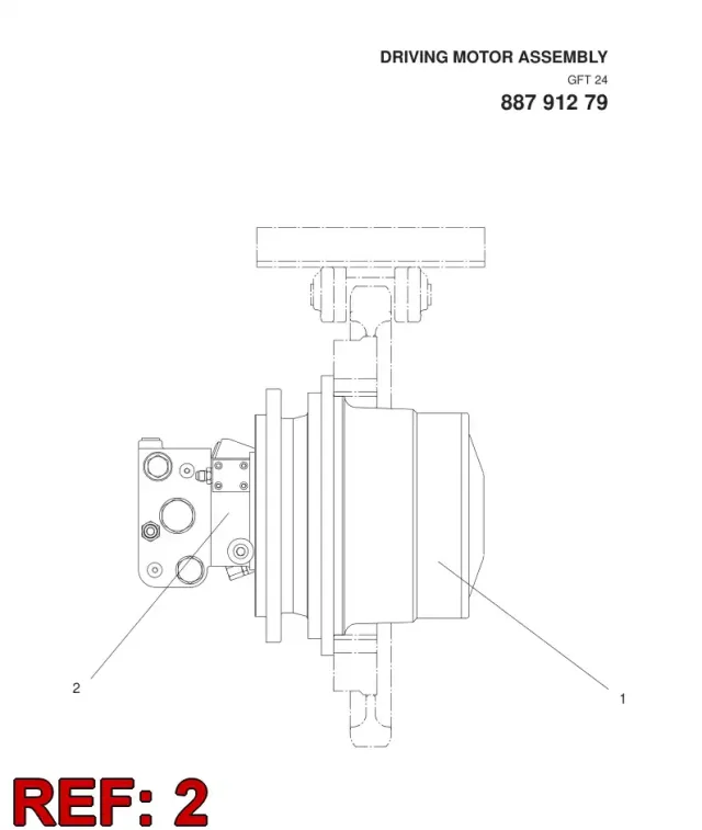 MOTOR HIDRÁULICO(SEE INT.TEXT.)