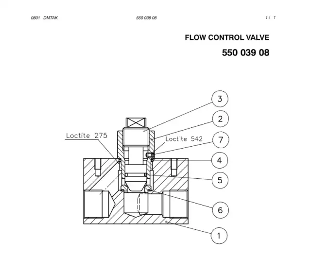 FLOW CONTROL VENTIL