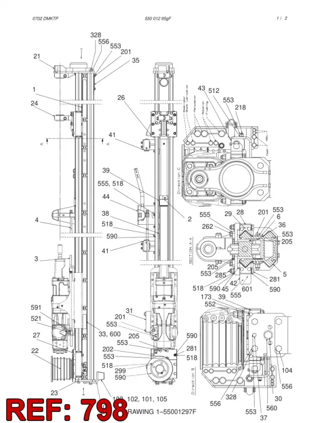 STEEL PARTS KIT