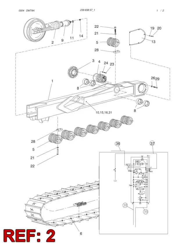 FRONT WHEEL ASSY.
