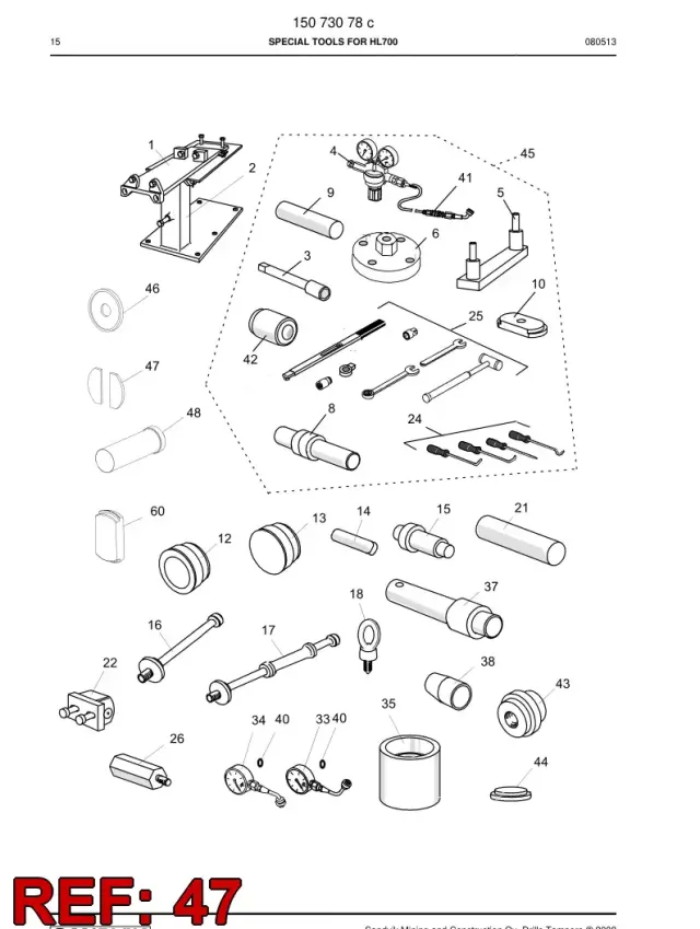 RETAINER PLACA