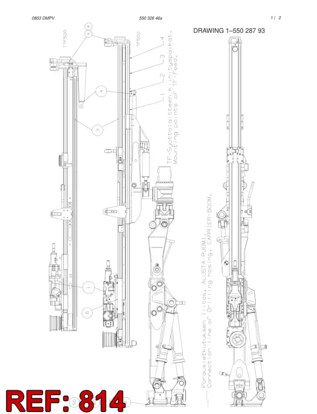 HOSING TRR/TF500-14