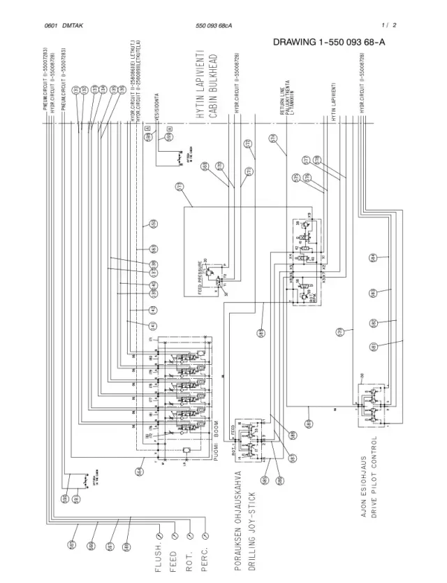 CIRCUIT DIAGRAM, CABIN