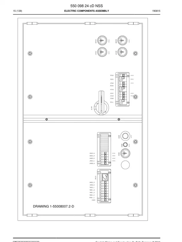 ELECTRIC COMPONENTS ASSEMBLY