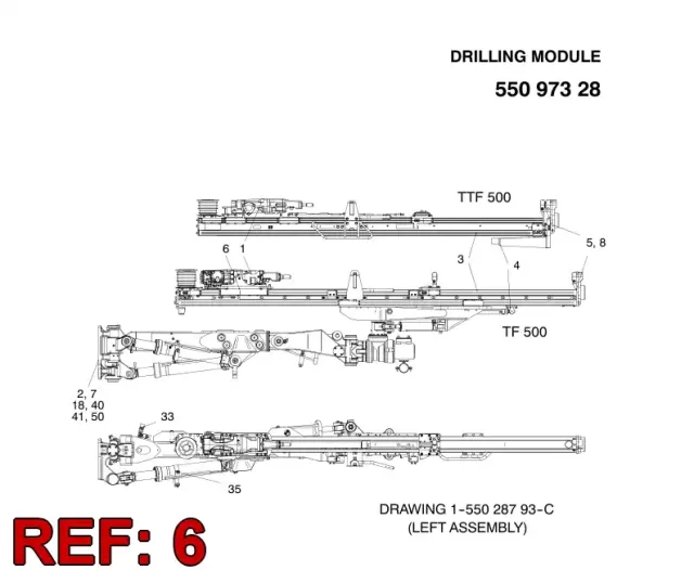 CONNECTING PARTS HLX5D/TF