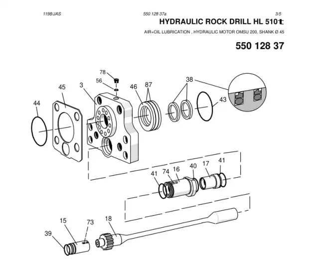 HYDRAULIC KAYA DELİCİSİ HL 510