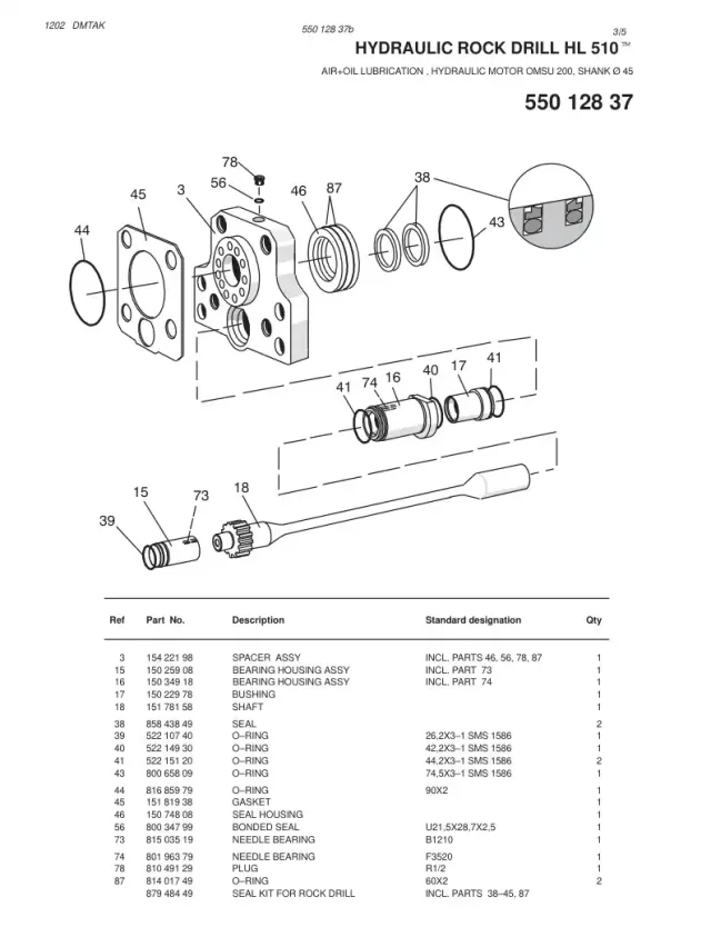 HYDRAULIC KAYA DELİCİSİ HL 510