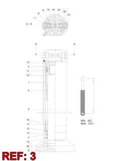 Sandvik PISTON, Underground — technical diagram