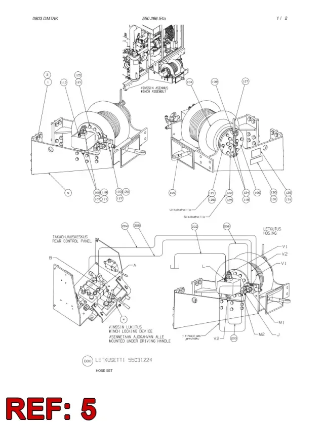 BRACKET(WINCH)
