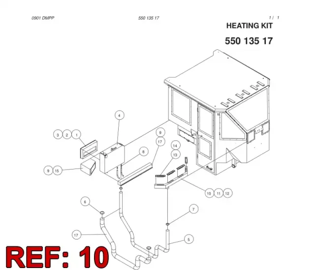 LUBRICATION PIPE