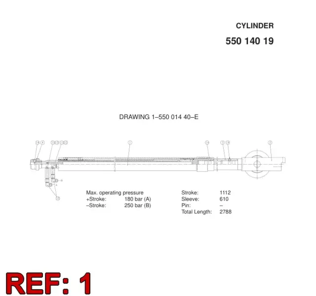 FEED CYLINDER RRB