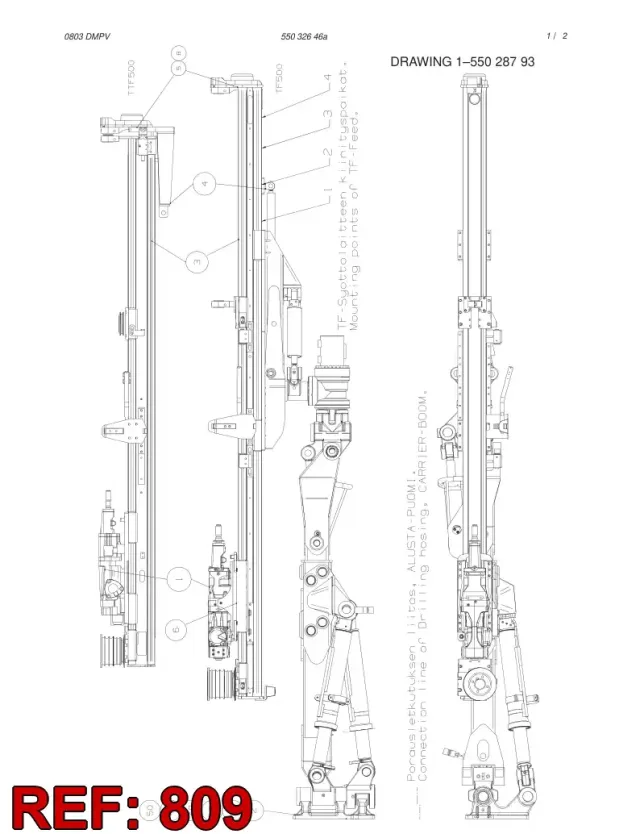 HOSING TB90/STABILIZER