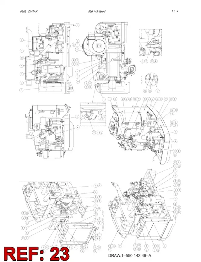 COOLING TUBE LOWER