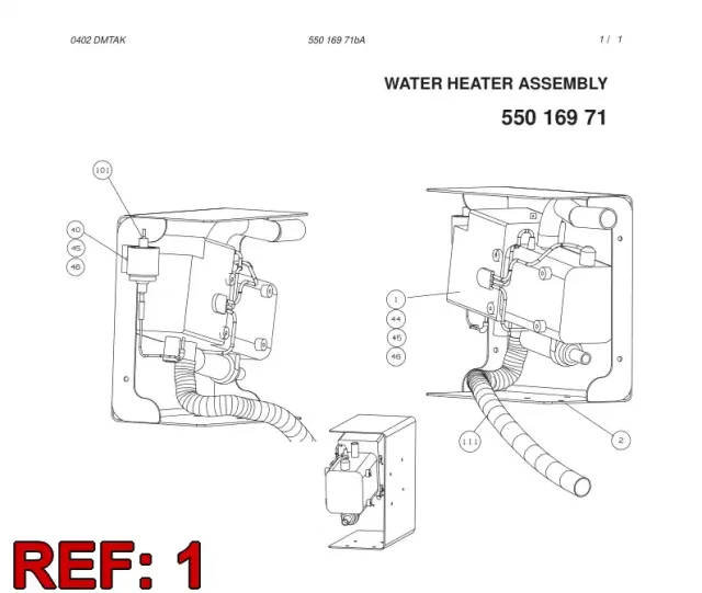 WATER HEATER ASSEMBLY
