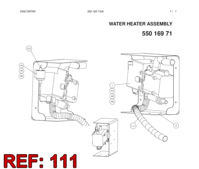 WATER HEATER ASSEMBLY KIT