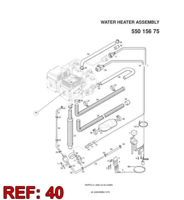 WATER HEATER BAUGRUPPE