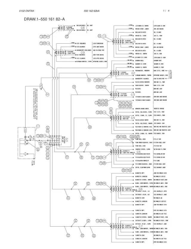 LUBRICATION DIAGRAM (1-550 161