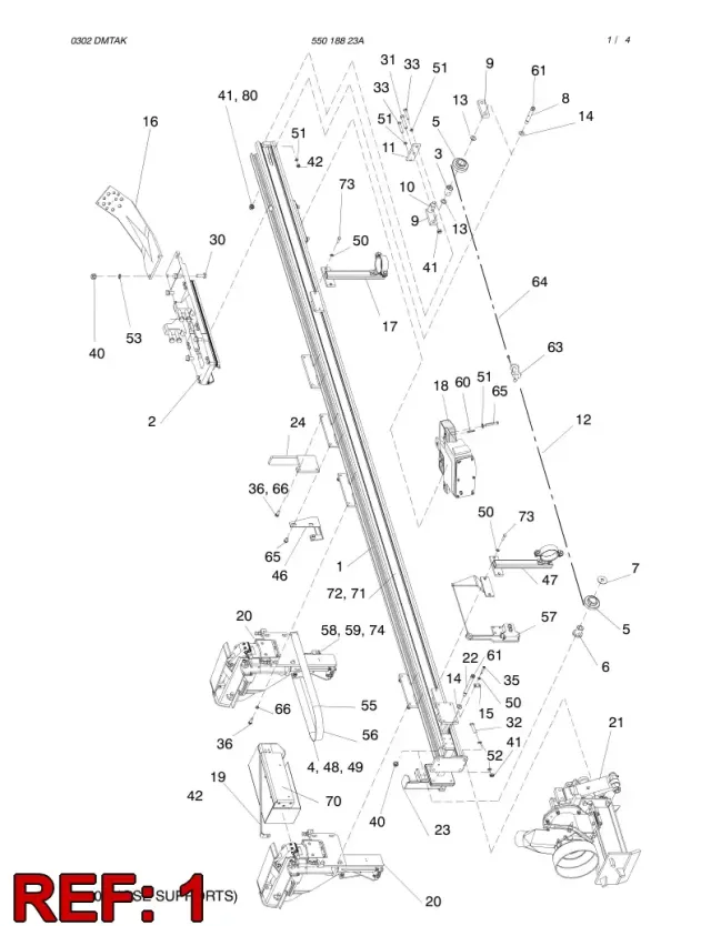 RAIL BEAM