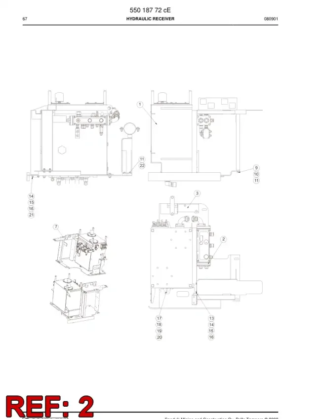 CONJUNTO DE BLOQUE DE SOPORTE
