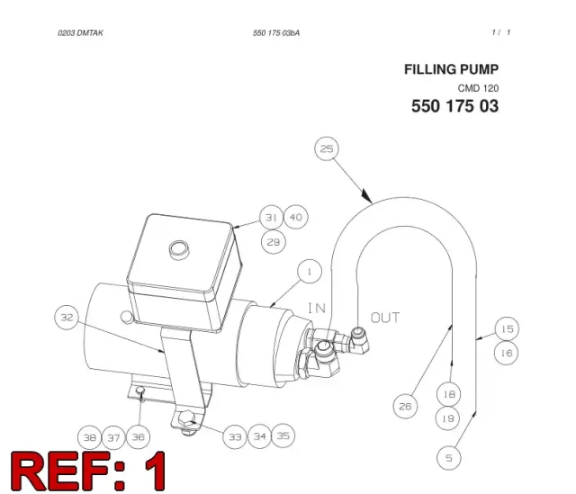 FILLING PUMP
