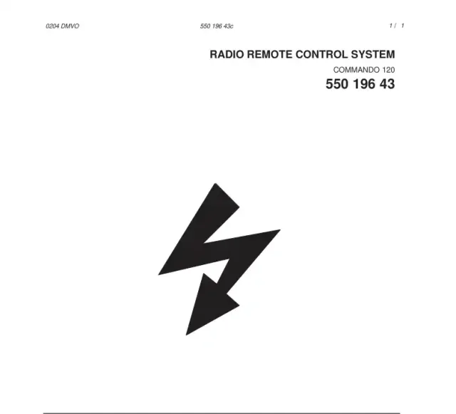 RADIO REMOTE CONTROL SYSTEM