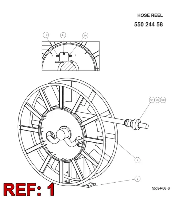 WATER FLEXIBLE REEL
