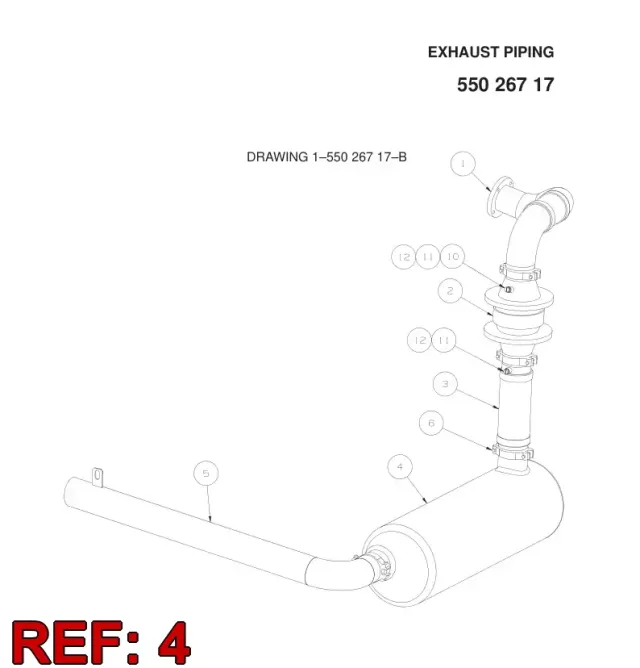 EXHAUST SILENCER