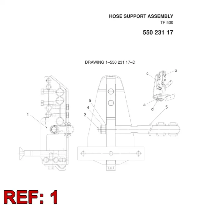 SUPPORT DE FLEXIBLE