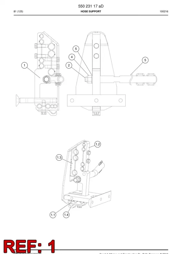 HOSE SUPPORT