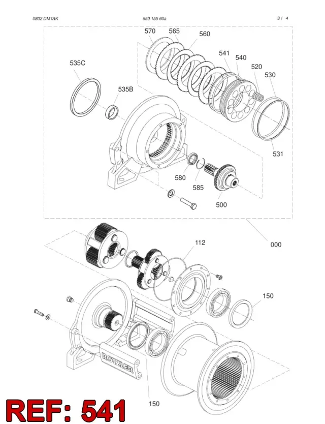 RING, BACKING