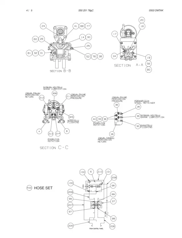 FEED ASSEMBLY CF100X32