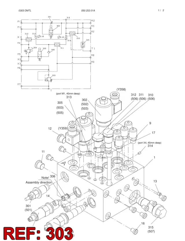 STEERING VENTIL